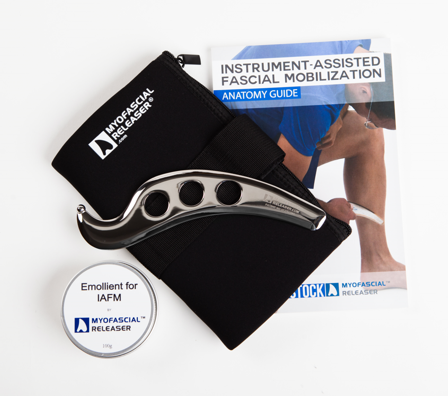 (Ellipse Pro) Professional Muscle Scraper - Patented IASTM Massage Tool for Physical Therapy, GuaSha Tool for Body Myofascial Release - Medical Grade 304 Stainless Steel
